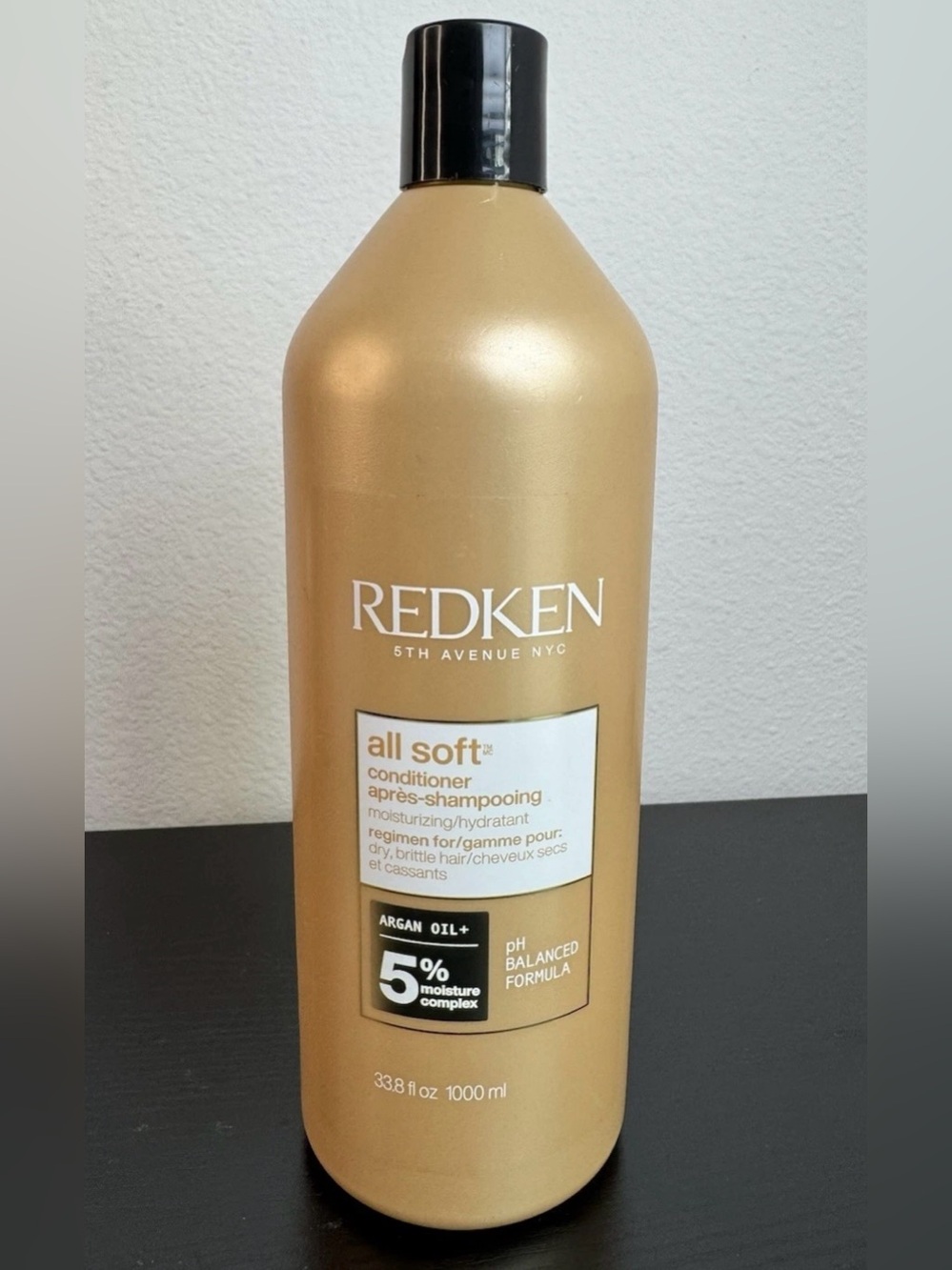 Redken All Soft Conditioner Liter 33.8 fl oz For Dry Hair BRAND NEW!
